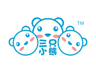 林思源的三只小熊logo设计