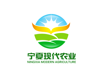 谭家强的宁夏现代农业集团有限公司logo设计