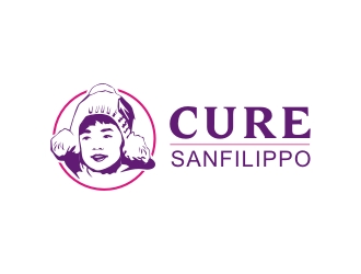 曾翼的cure sanfilippo人物人像logo设计