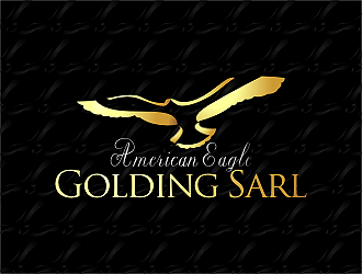 张峰的American Eagle Golding Sarl 美鹰黄金公司logo设计