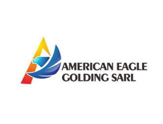 郭庆忠的American Eagle Golding Sarl 美鹰黄金公司logo设计