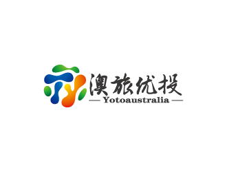 周金进的澳旅优投 英文名 Yotoaustralialogo设计