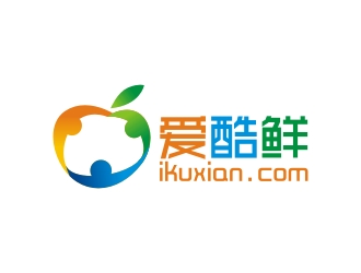 曾翼的爱酷鲜(ikuxian.com)logo设计