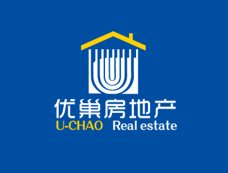 周国强的北京优巢房地产logo设计