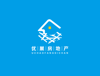 文大为的北京优巢房地产logo设计