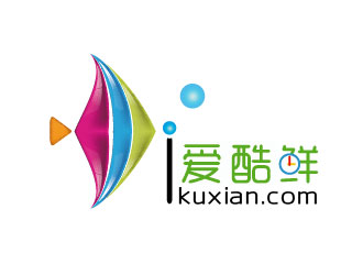 王孝婷的爱酷鲜(ikuxian.com)logo设计