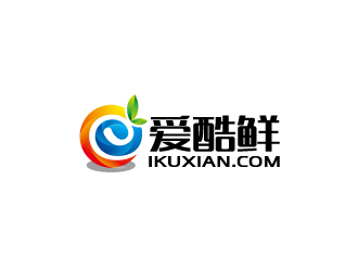 周金进的爱酷鲜(ikuxian.com)logo设计