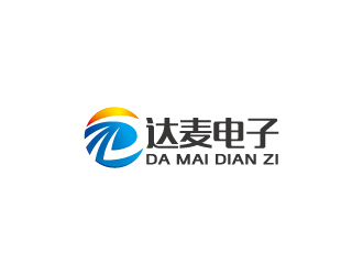 周金进的DM 达麦电子logo设计