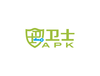 周金进的APK卫士logo设计