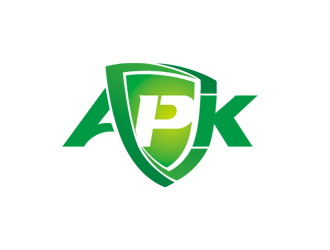 周国强的APK卫士logo设计