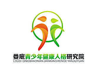 刘涛的娄底青少年健康人格研究院logo设计