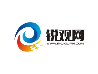 陈波的锐观网 新媒体创业公司logo设计
