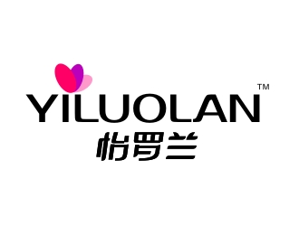 潘达品的中文：怡罗兰  英文：YILUOLANlogo设计
