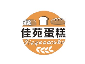 胡红志的佳苑蛋糕logo设计