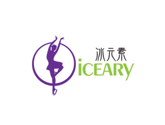 郭庆忠的北京冰元素滑冰培训有限公司logo设计