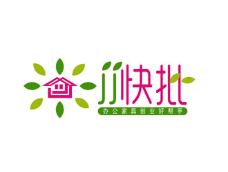 潘乐的JJ快批（意为家具快速批发）logo设计