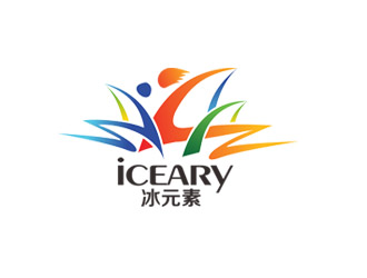 郭庆忠的北京冰元素滑冰培训有限公司logo设计