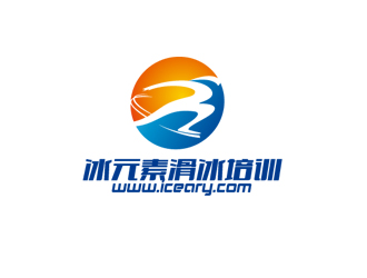 周国强的北京冰元素滑冰培训有限公司logo设计