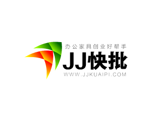 张发国的JJ快批（意为家具快速批发）logo设计