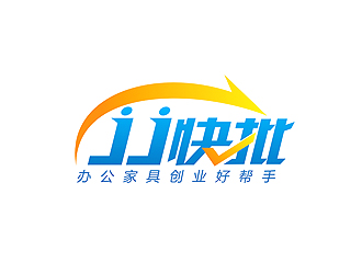 赵鹏的JJ快批（意为家具快速批发）logo设计