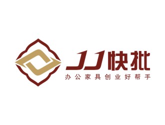 李泉辉的JJ快批（意为家具快速批发）logo设计