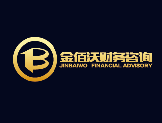 沈大杰的银川金佰沃财务咨询有限公司logo设计