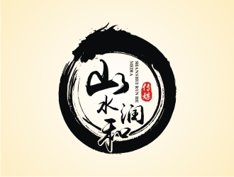 何嘉星的北京山水润和文化发展有限公司logo设计