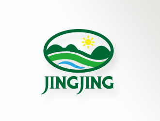 .的中文：景景   英文：Jing jinglogo设计