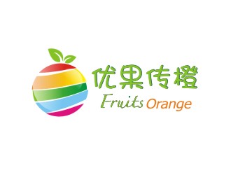 胡红志的优果传橙   Fruits orangelogo设计