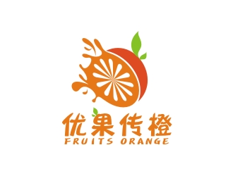 优果传橙 Fruits orangeLOGO设计 - LOGO123