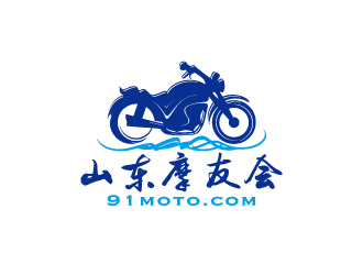 周金进的山东摩友会 91moto.comlogo设计