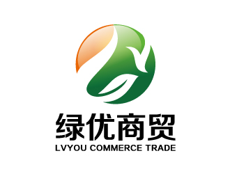 张晓明的广西绿优商贸有限责任公司logo设计