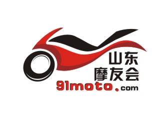 胡红志的山东摩友会 91moto.comlogo设计