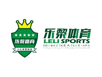何嘉星的乐黎体育培训班logo设计