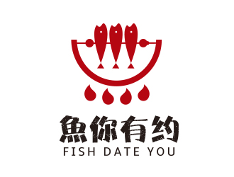 刘小杰的鱼你有约logo设计