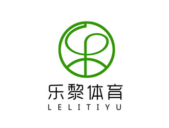 邹小考的乐黎体育培训班logo设计