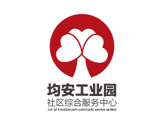 刘小杰的均安工业园社区综合服务中心logo设计
