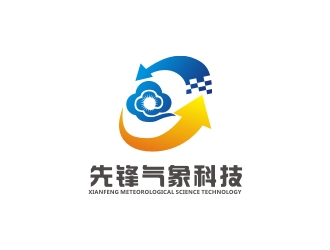 何嘉星的江苏先锋气象科技有限公司logo设计