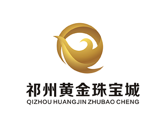张雄的祁州黄金珠宝城logo设计