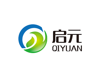 启元LOGO设计 - LOGO123