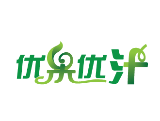 殷磊的优果优汁logo设计