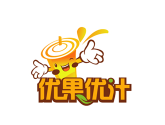 秦晓东的优果优汁logo设计