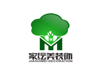郭庆忠的家绘美装饰logo设计