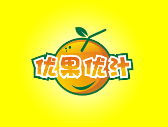 张雄的优果优汁logo设计