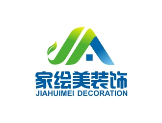家绘美装饰logo设计