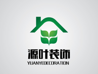深圳市源叶装饰设计工程有限公司LOGO设计 - LOGO123