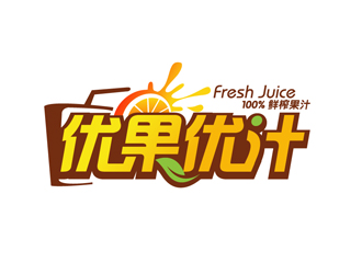 秦晓东的优果优汁logo设计