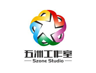 五洲工作室logologo设计