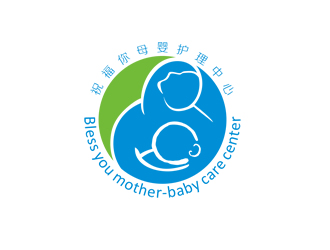 廖燕峰的北京祝福你母婴护理中心logo设计