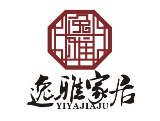 吉吉的逸雅家居logo设计